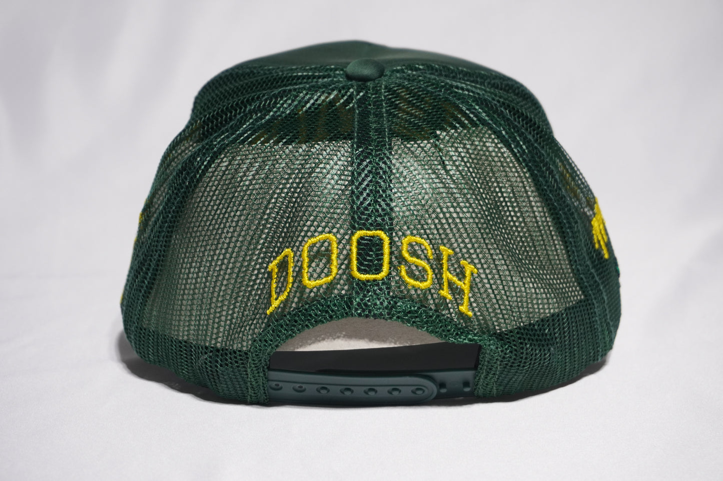 "LOWELL" Dark Green Foam Trucker Hat