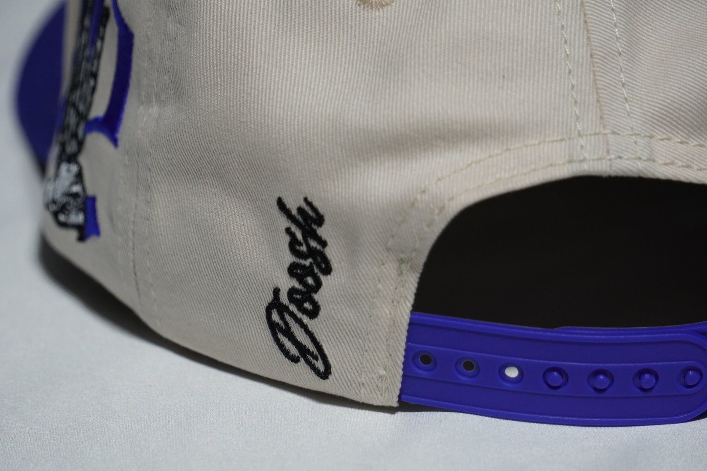 "GBA" OffWhite/Blue SnapBack