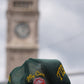 "LOWELL" Dark Green Foam Trucker Hat