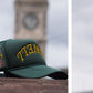 "LOWELL" Dark Green Foam Trucker Hat